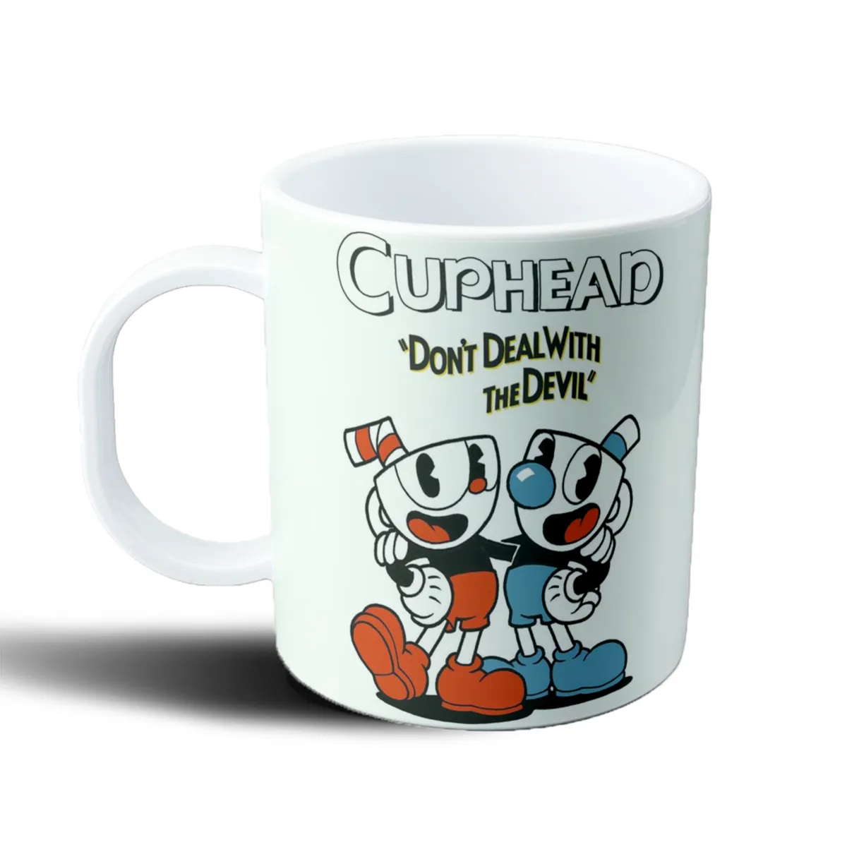 Taza de Plástico Cuphead Cuphead y Mugman - vista 2