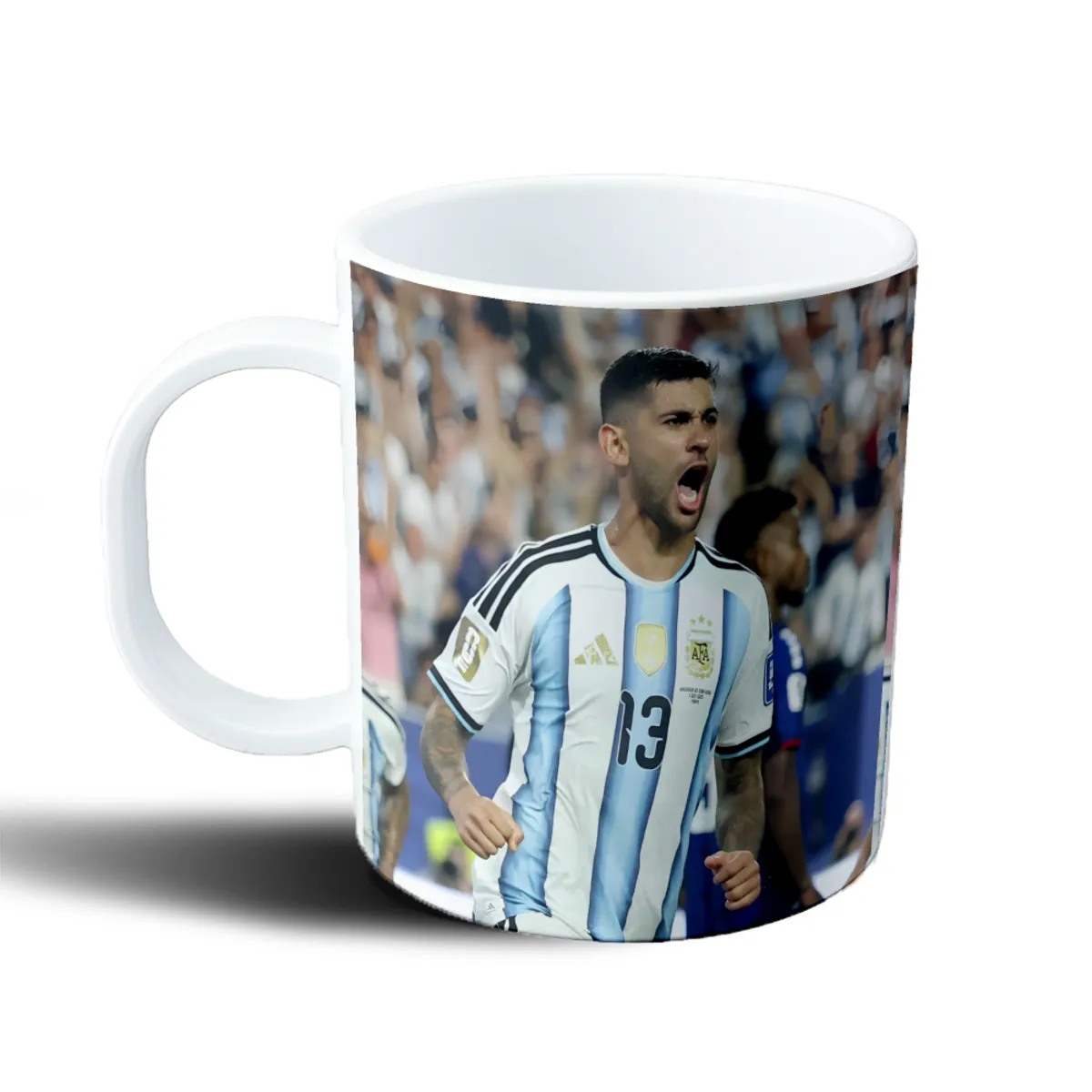 Taza de Plástico Cuti Romero Selección Argentina Grito - vista 2