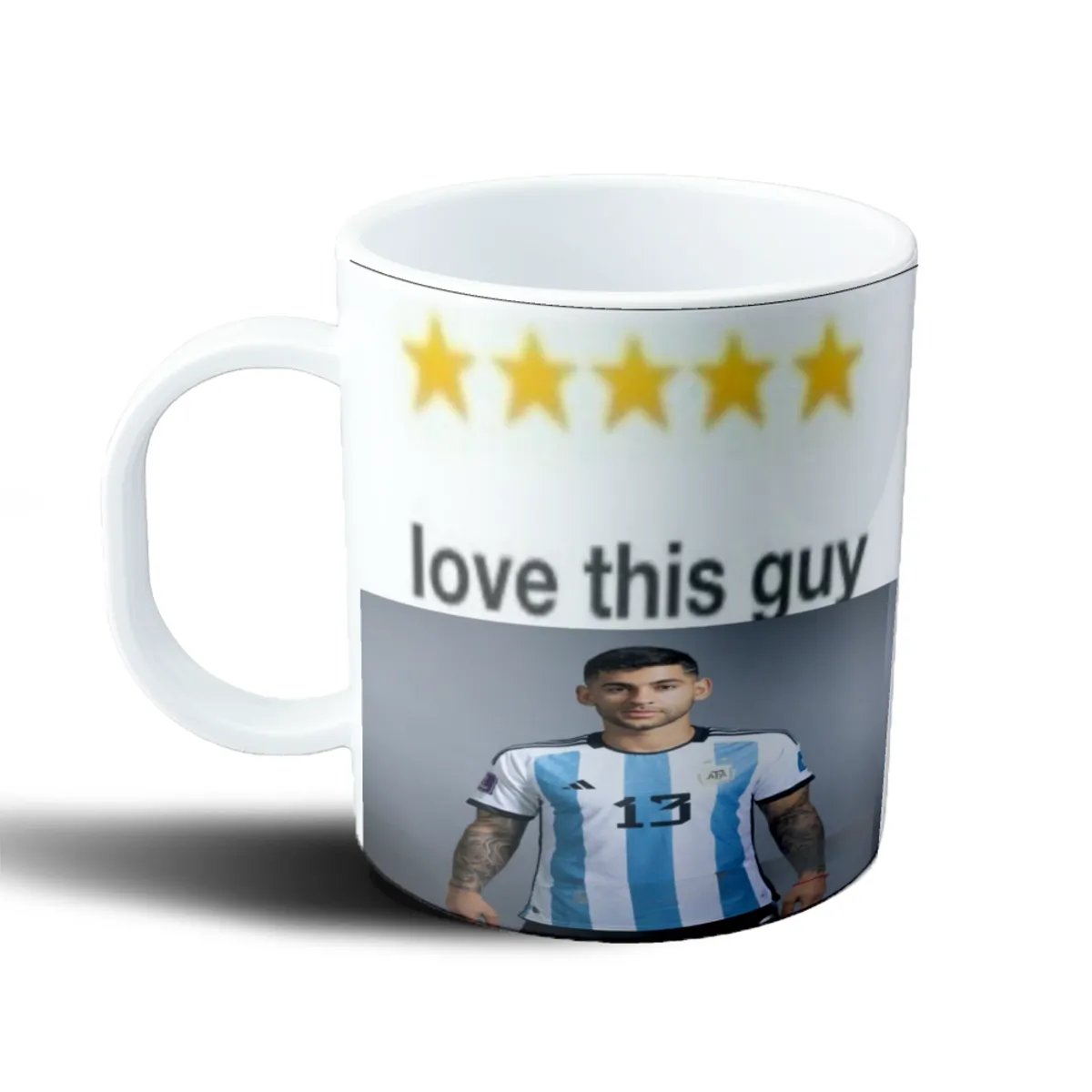 Taza de Plástico Cuti Romero Love This Guy - vista 2