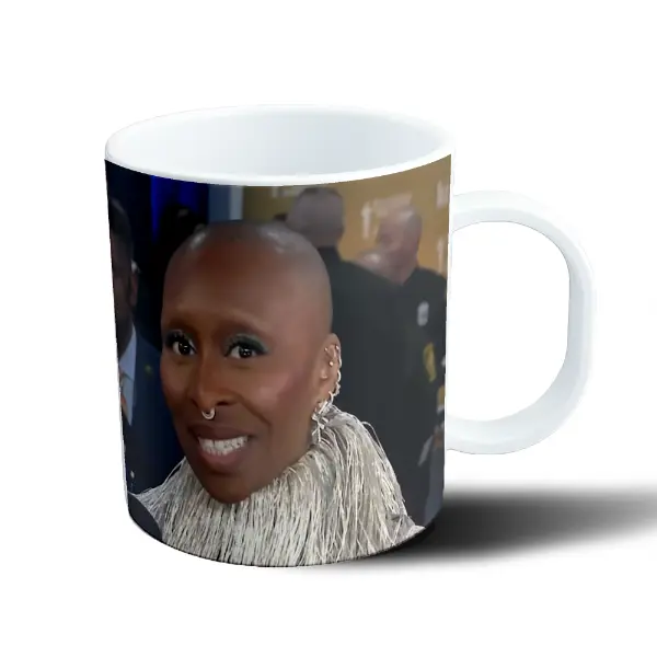 Taza de Plástico Cynthia Erivo Wicked Meme