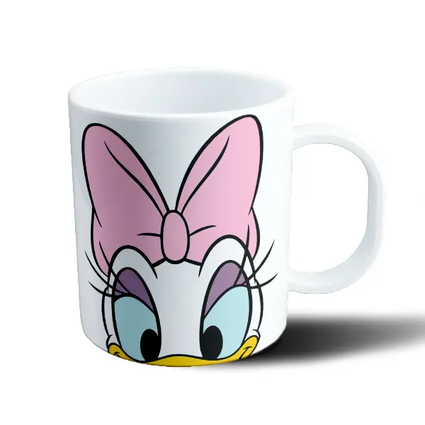 Taza de Plástico Pato Donald Daisy Ojos