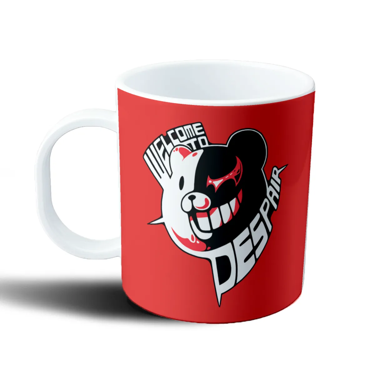 Taza de Plástico Danganronpa Monokuma Welcome to Despair - vista 2