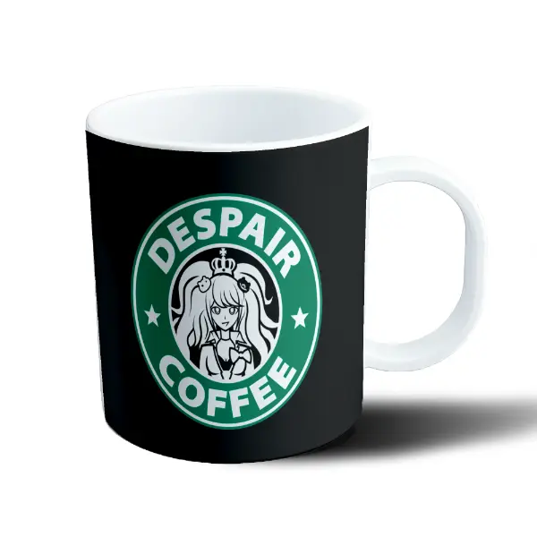 Taza de Plástico Danganronpa Junko Enoshima Despair Coffee