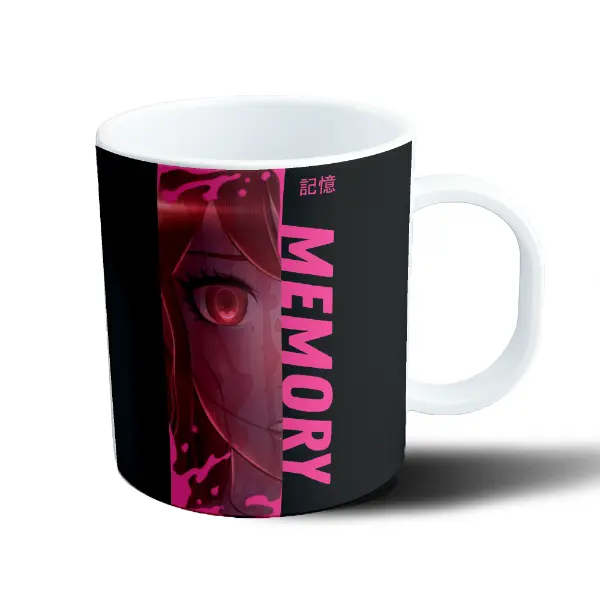 Taza de Plástico Danganronpa Memory Ojo Rojo Anime