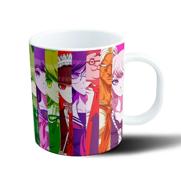 Taza de Plástico Danganronpa Personajes Colores