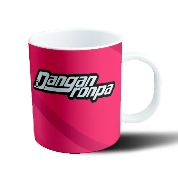 Taza de Plástico Danganronpa Chica con Libro y Anteojos