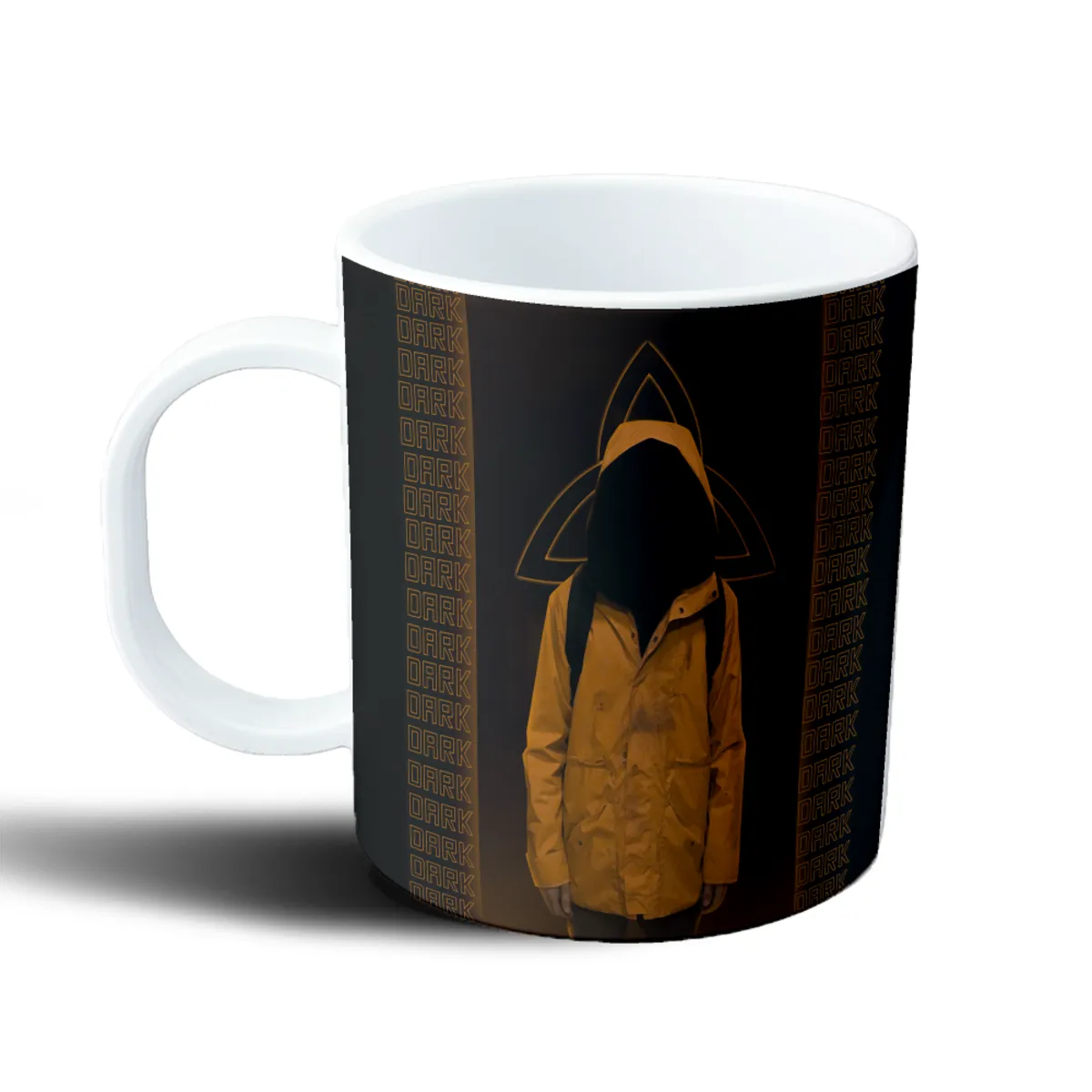 Taza de Plástico Dark Jonas Campera Naranja - vista 2