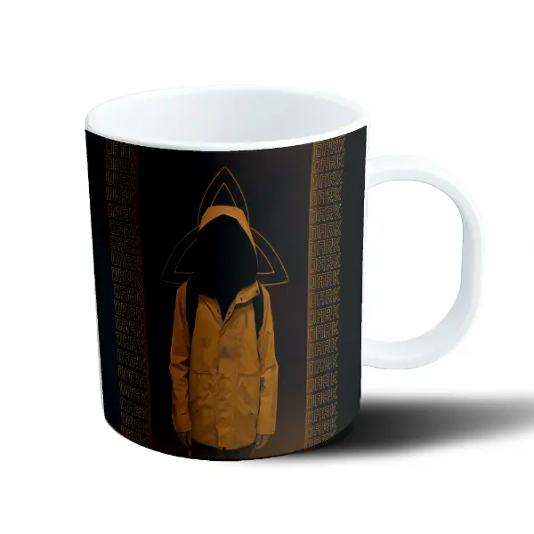 Taza de Plástico Dark Jonas Campera Naranja