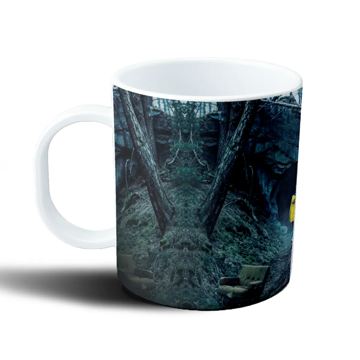 Taza de Plástico Dark Jonas Bosque y Cueva - vista 2