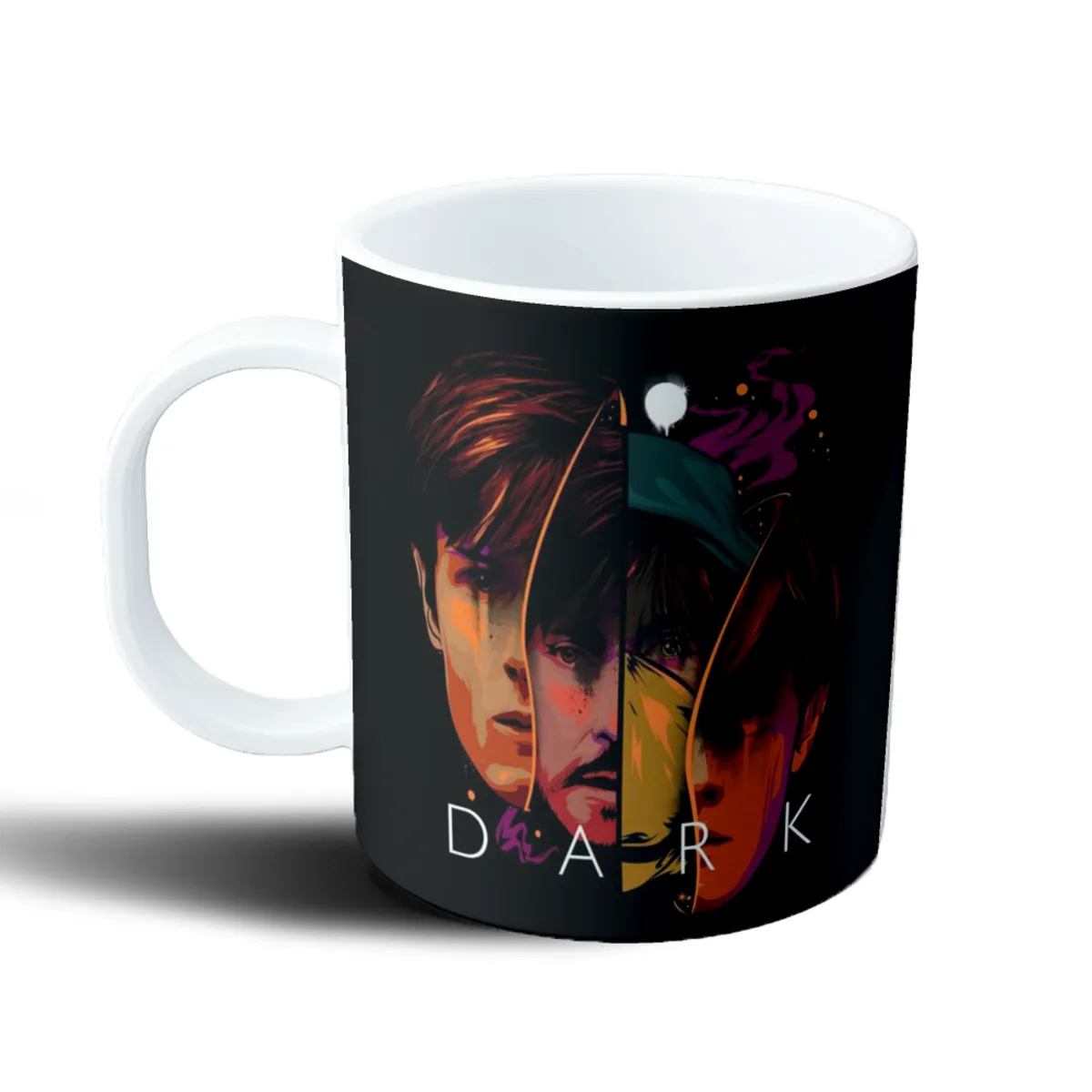Taza de Plástico Dark Jonas Rostros - vista 2