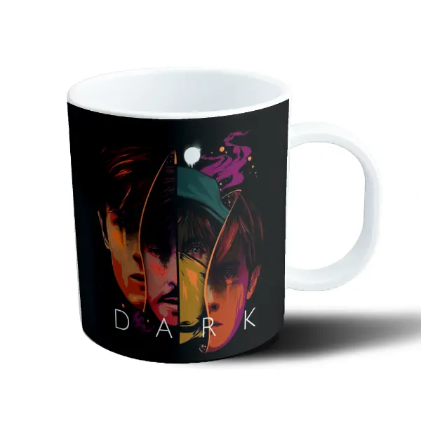 Taza de Plástico Dark Jonas Rostros