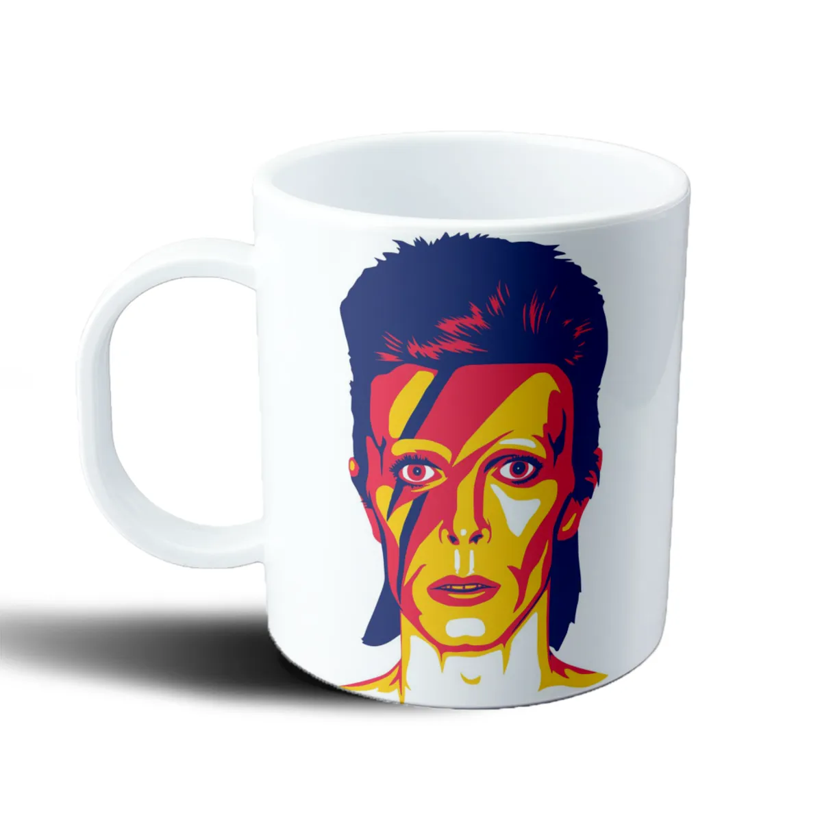 Taza de Plástico David Bowie Ziggy Stardust Rayo - vista 2