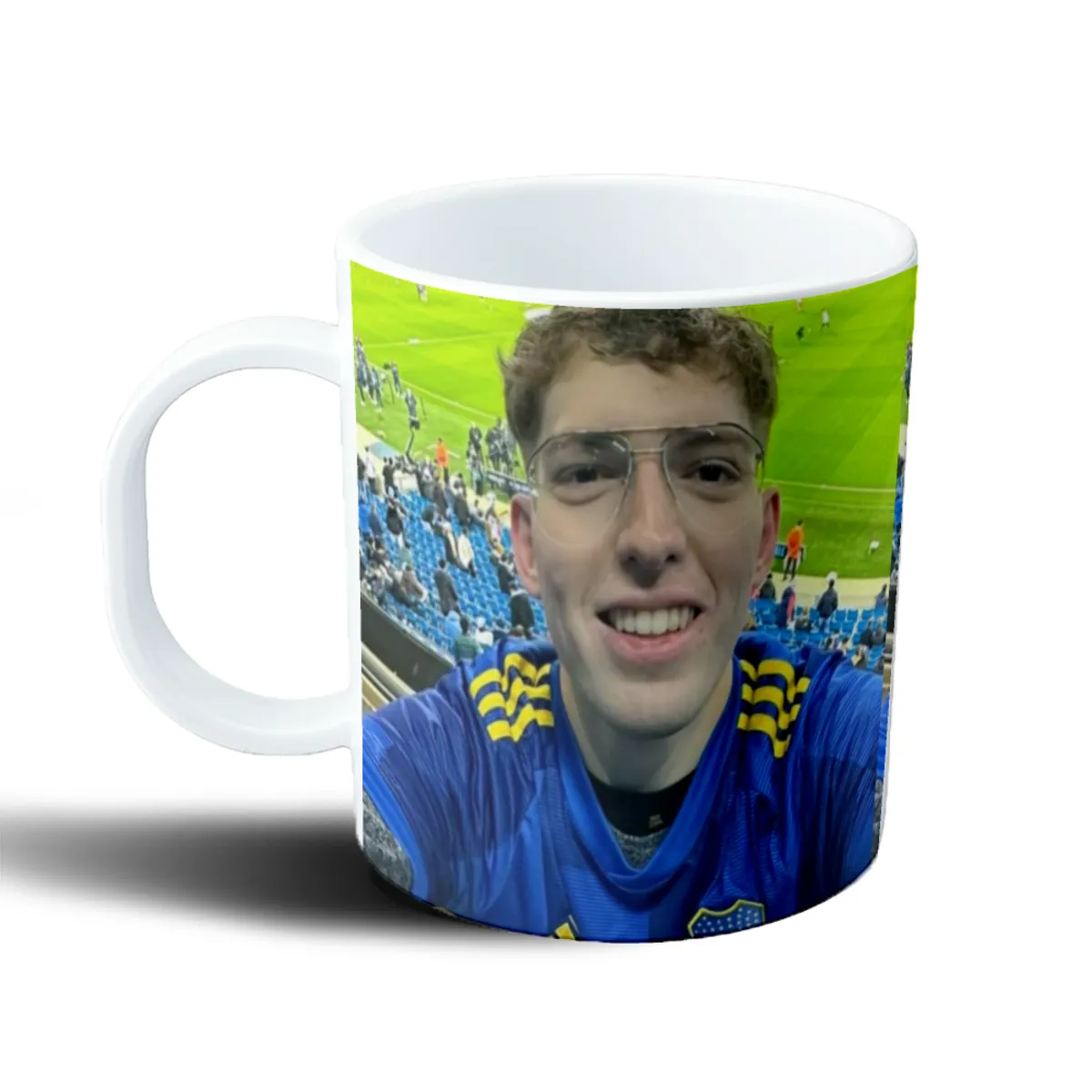 Taza de Plástico Davo Xeneize Hincha de Boca - vista 2