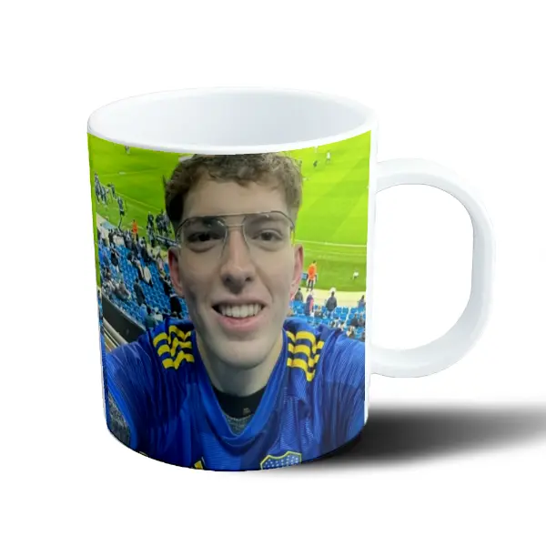 Taza de Plástico Davo Xeneize Hincha de Boca