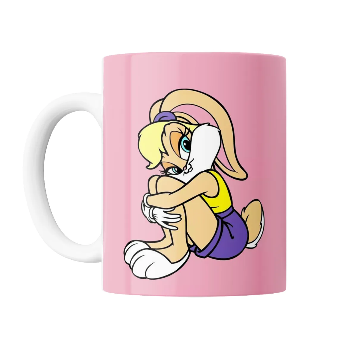 Taza de Cerámica Looney Tunes Lola Bunny sentada - vista 2
