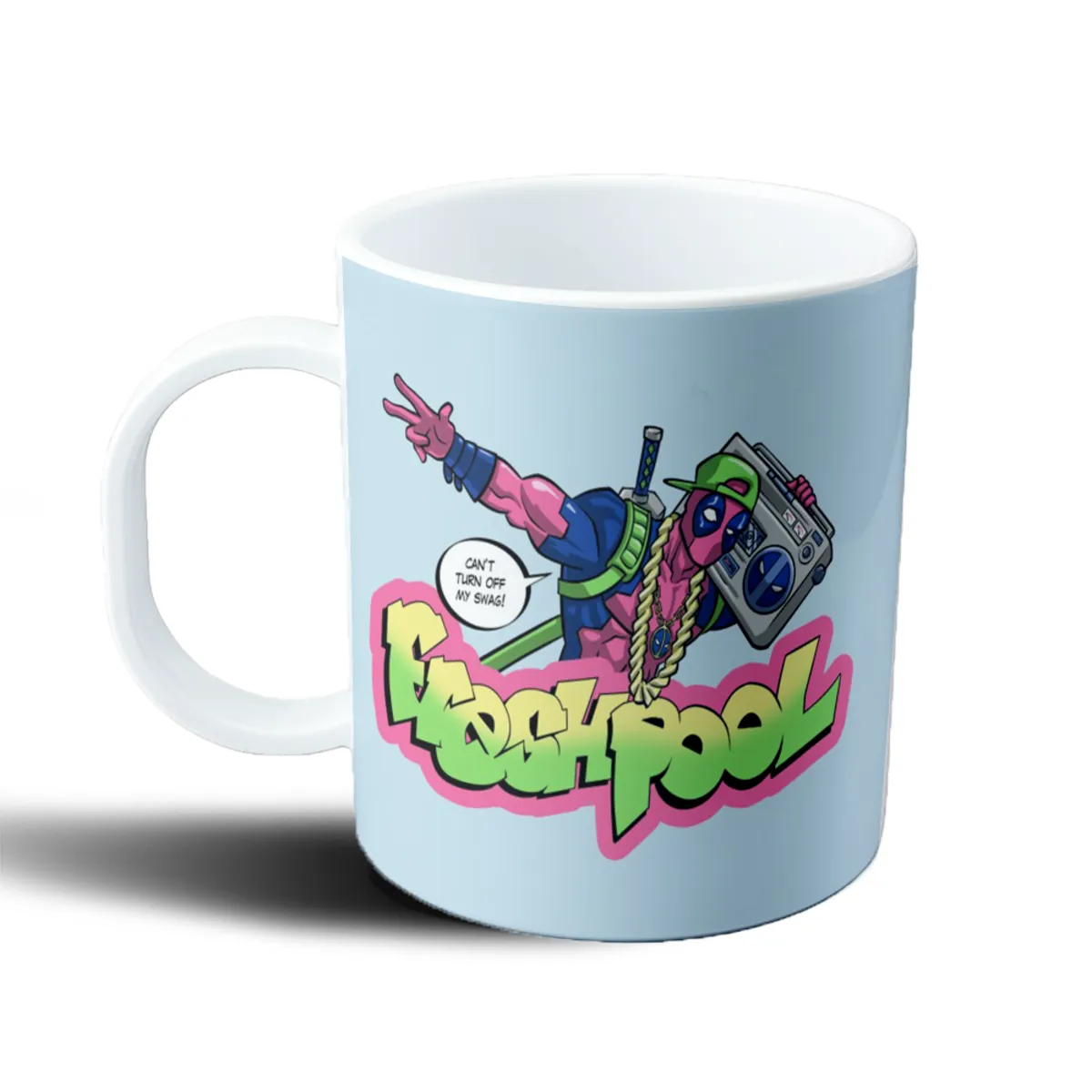 Taza de Plástico Deadpool Swag Graffiti con Boombox - vista 2