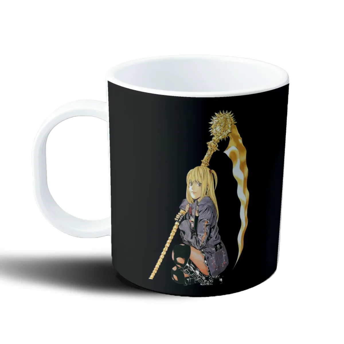 Taza de Plástico Death Note Misa Amane con Shinigami - vista 2