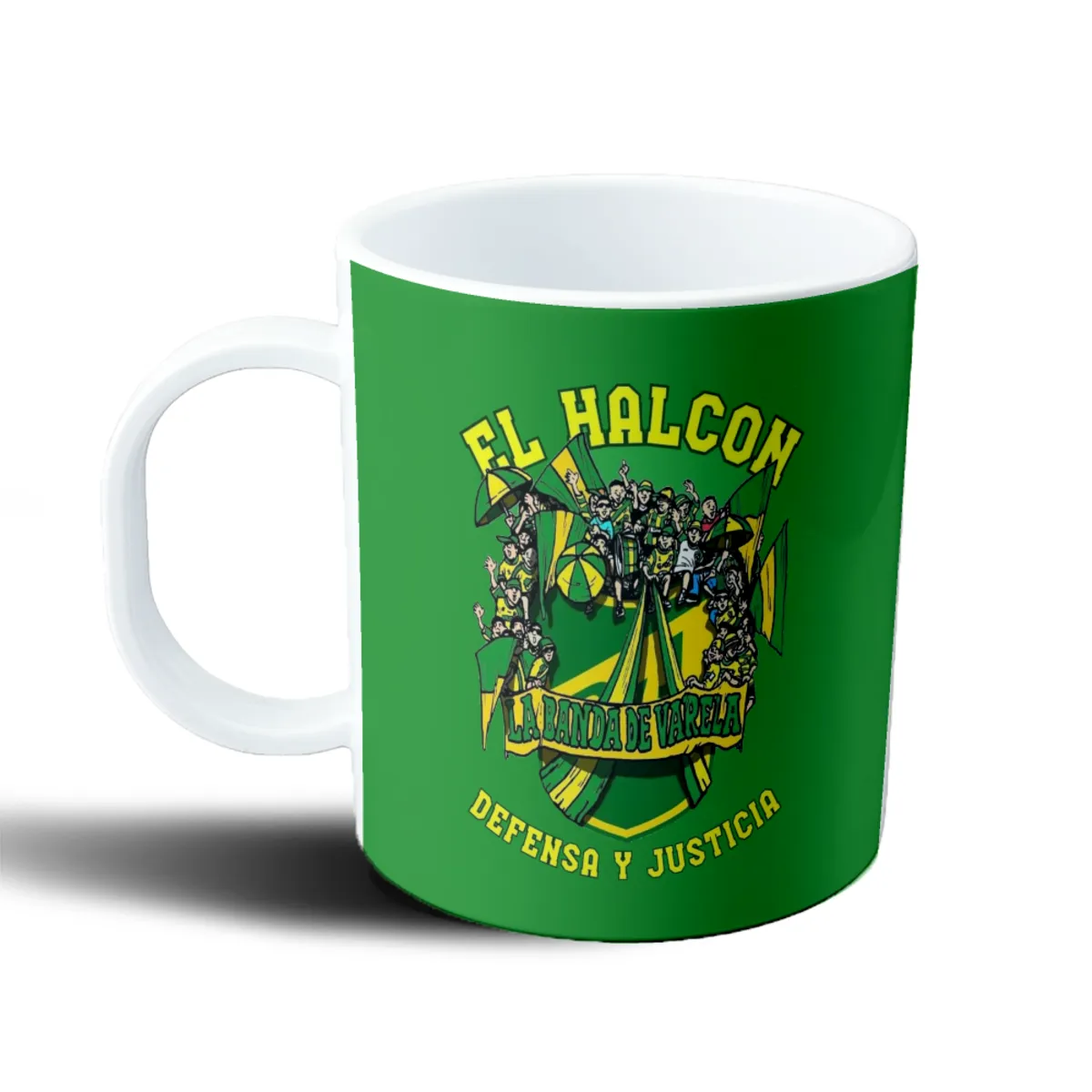 Taza de Plástico Defensa y Justicia El Halcón La Banda de Varela - vista 2