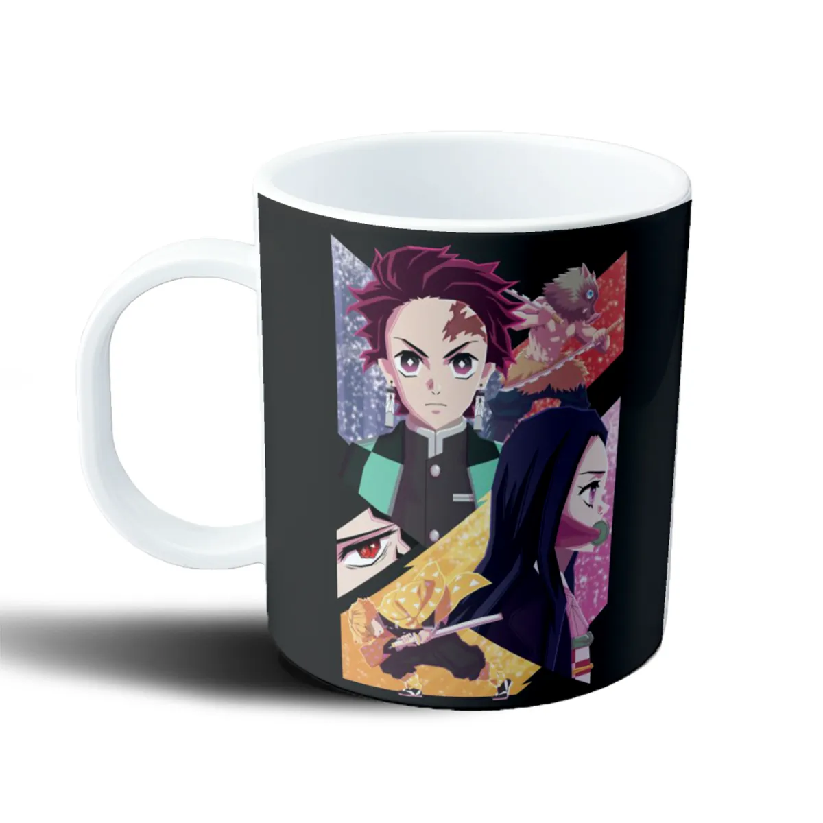 Taza de Plástico Demon Slayer Tanjiro Nezuko Zenitsu Inosuke - vista 2