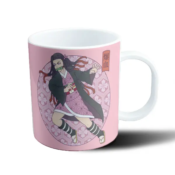 Taza de Plástico Demon Slayer Nezuko Kamado Sakura