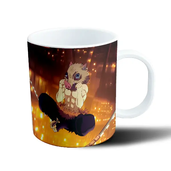 Taza de Plástico Demon Slayer Inosuke Hashibira