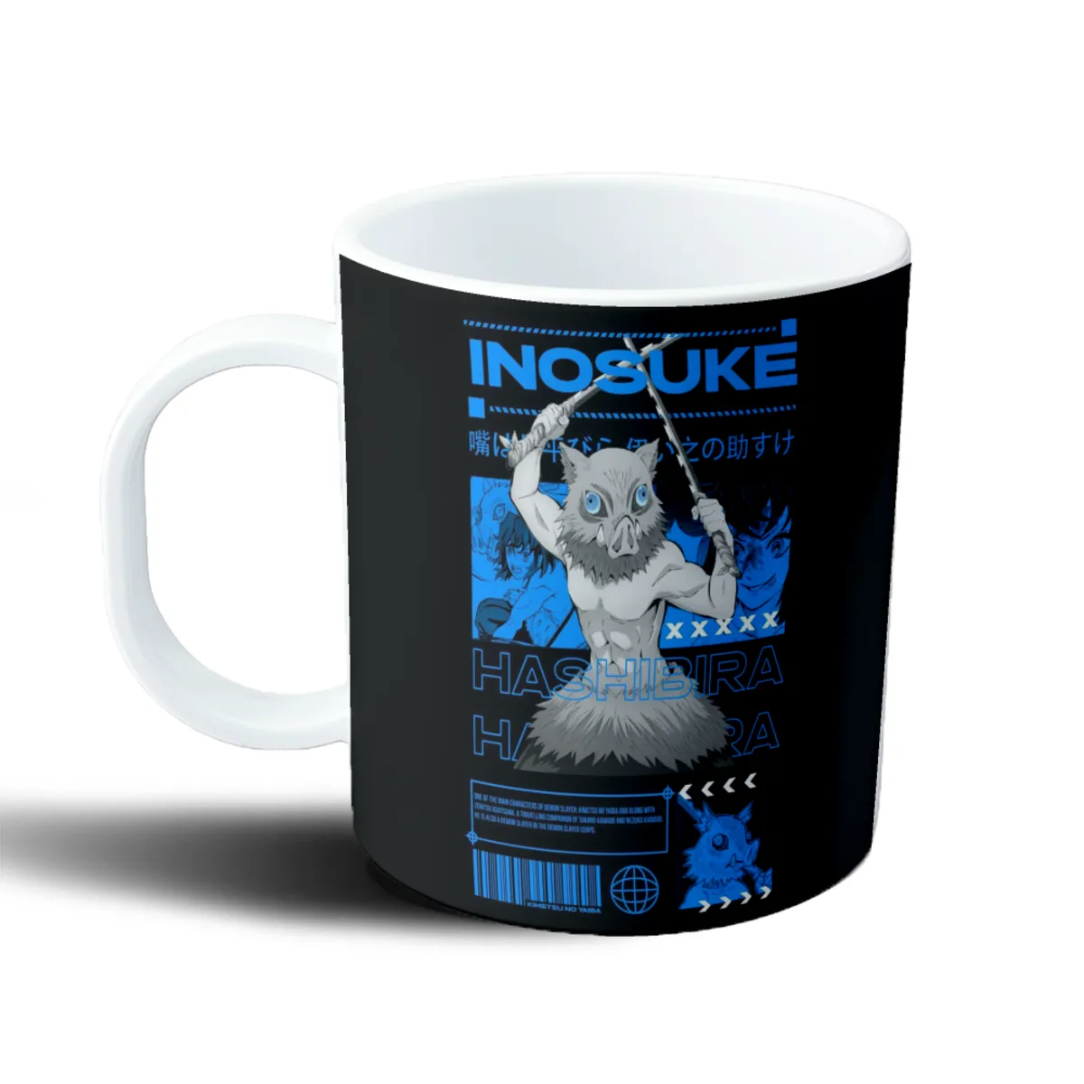 Taza de Plástico Demon Slayer Inosuke Hashibira - vista 2