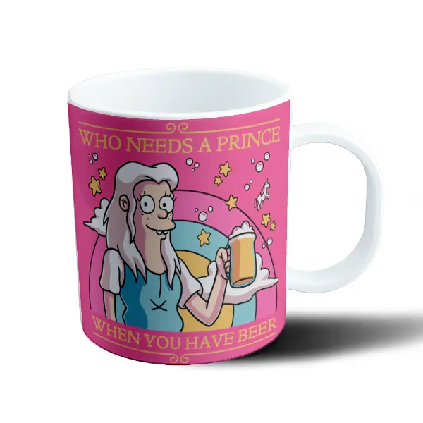 Taza de Plástico Desencanto Elfo Cerveza