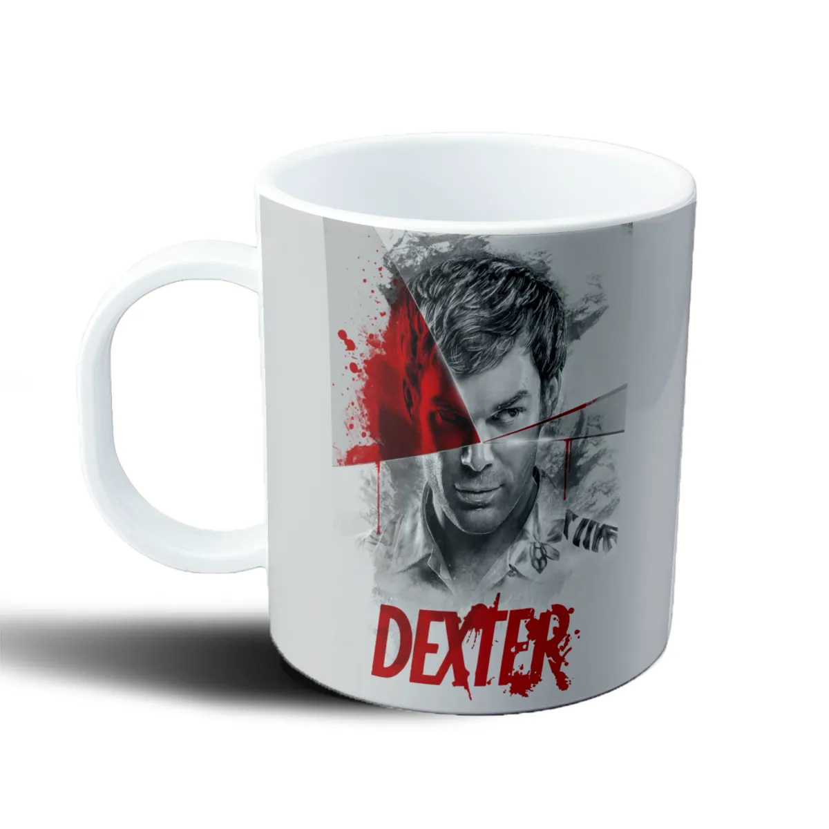Taza de Plástico Dexter Morgan Serie Diseño Sangre - vista 2