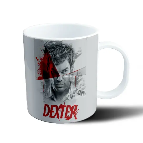 Taza de Plástico Dexter Morgan Serie Diseño Sangre