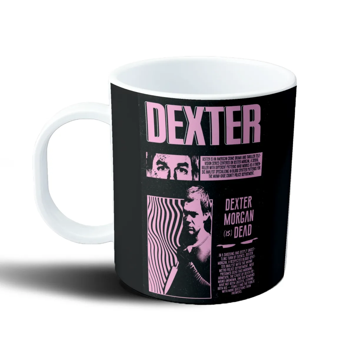 Taza de Plástico Dexter Morgan Dead - vista 2