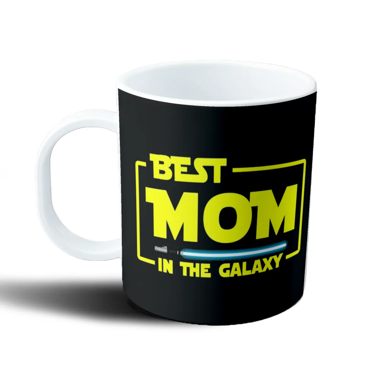 Taza de Plástico Best Mom in the Galaxy Star Wars - vista 2