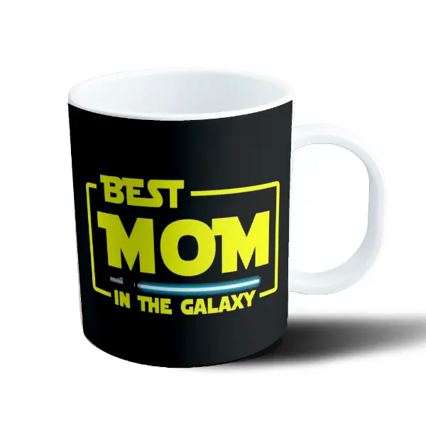 Taza de Plástico Best Mom in the Galaxy Star Wars