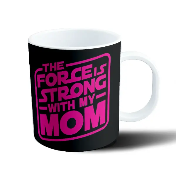 Taza de Plástico Star Wars The Force Is Strong With My Mom