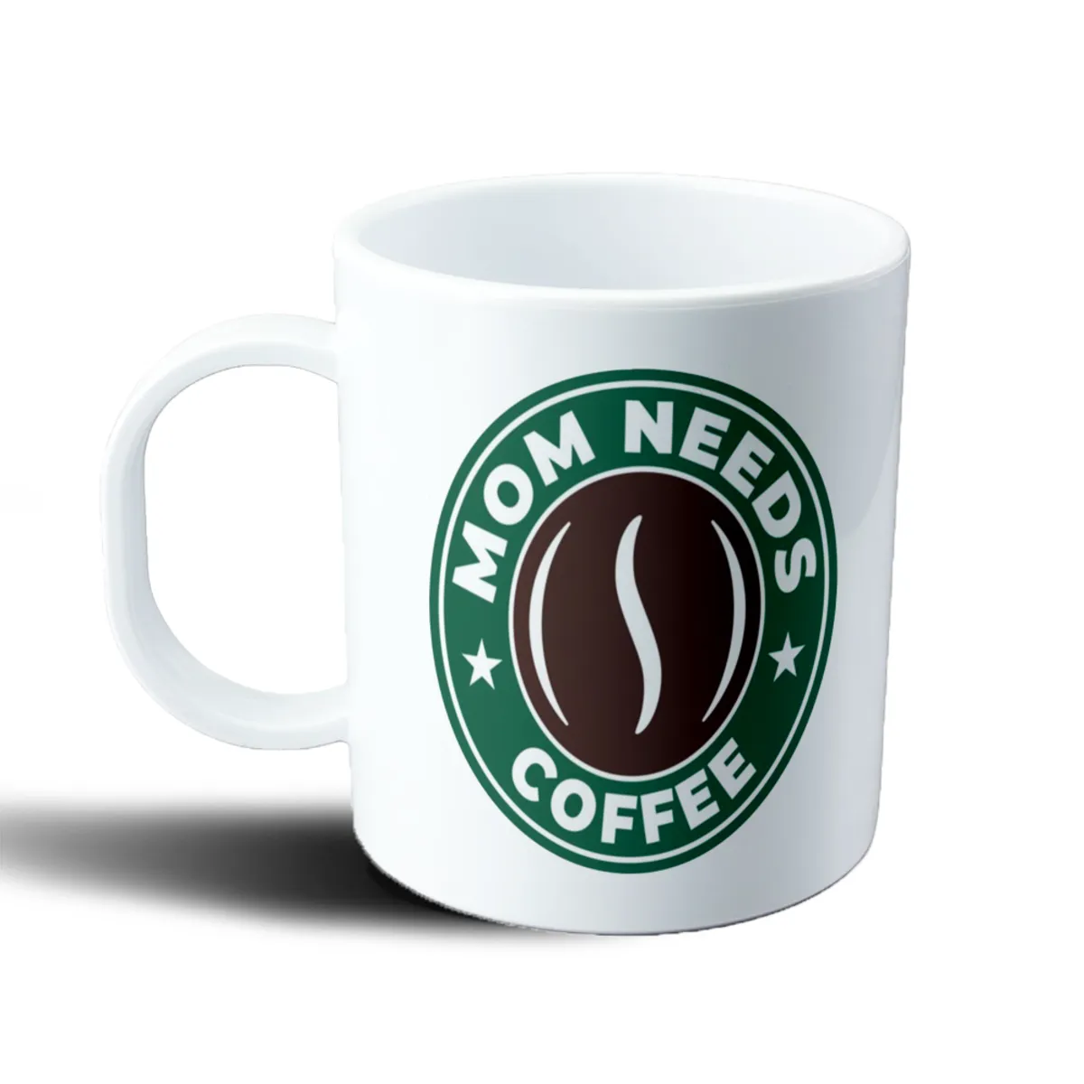 Taza de Plástico Mom Needs Coffee Starbucks Parodia - vista 2