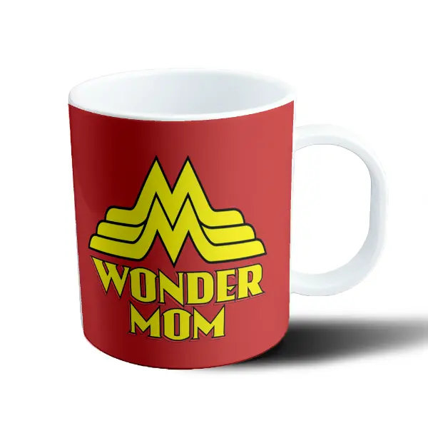 Taza de Plástico Wonder Mom