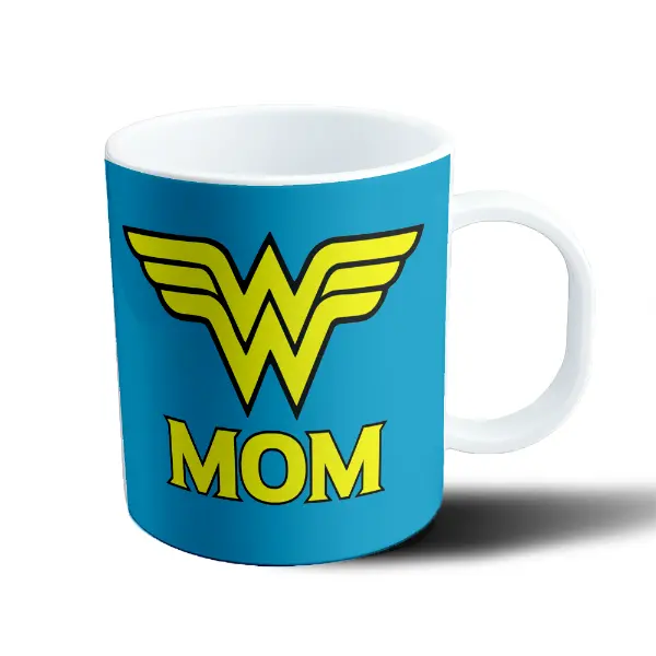 Taza de Plástico Wonder Woman Mom