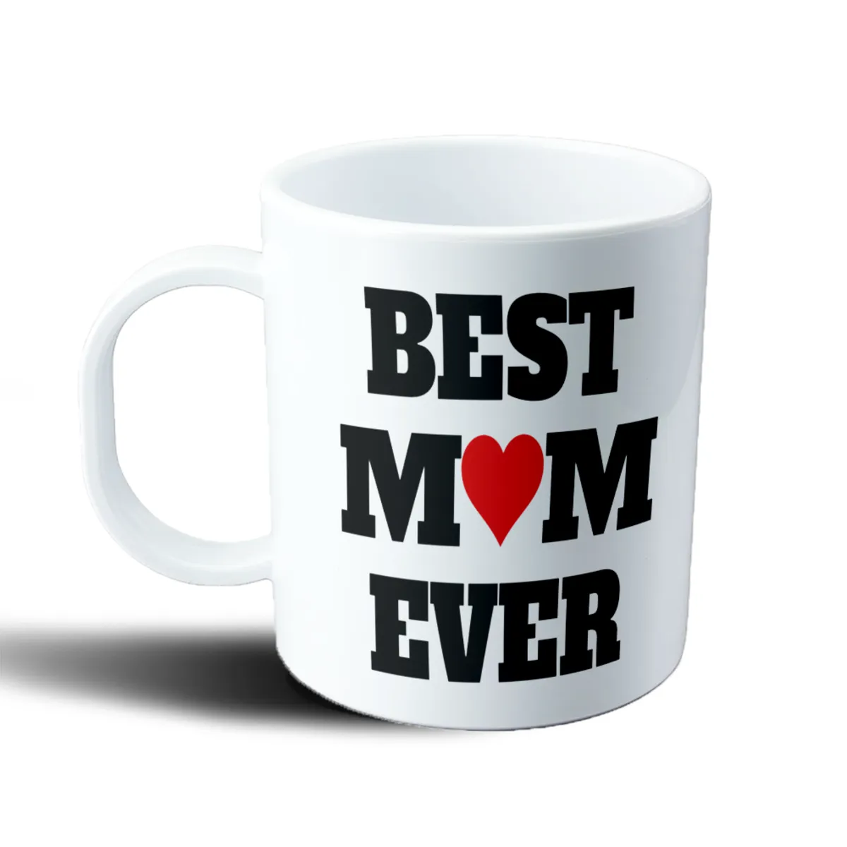 Taza de Plástico Best Mom Ever con Corazón - vista 2