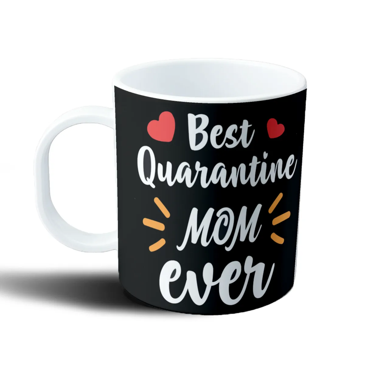 Taza de Plástico Best Quarantine Mom Ever - vista 2