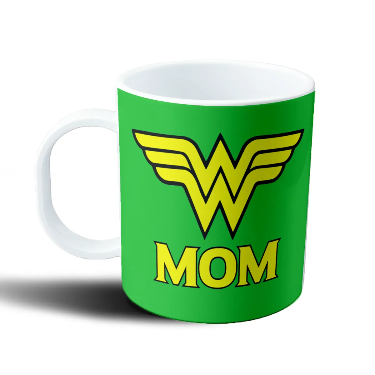 Taza de Plástico Mujer Maravilla Mom - vista 2