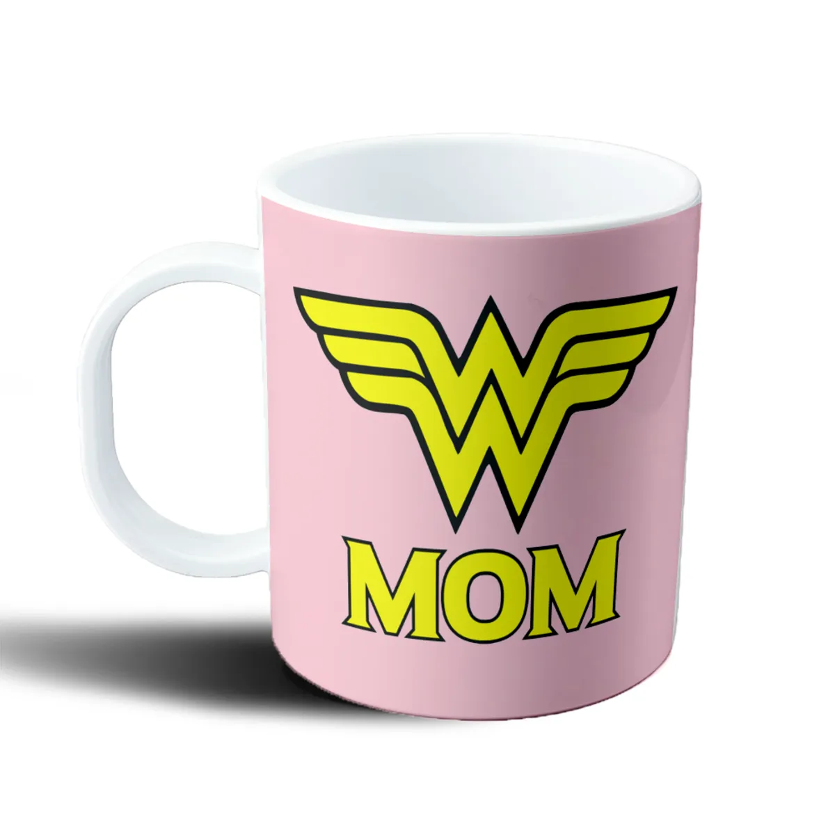 Taza de Plástico Mujer Maravilla Mom - vista 2