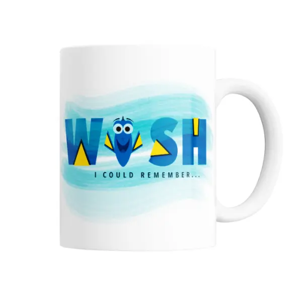 Taza de Cerámica Buscando a Dory WOSH I Could Remember