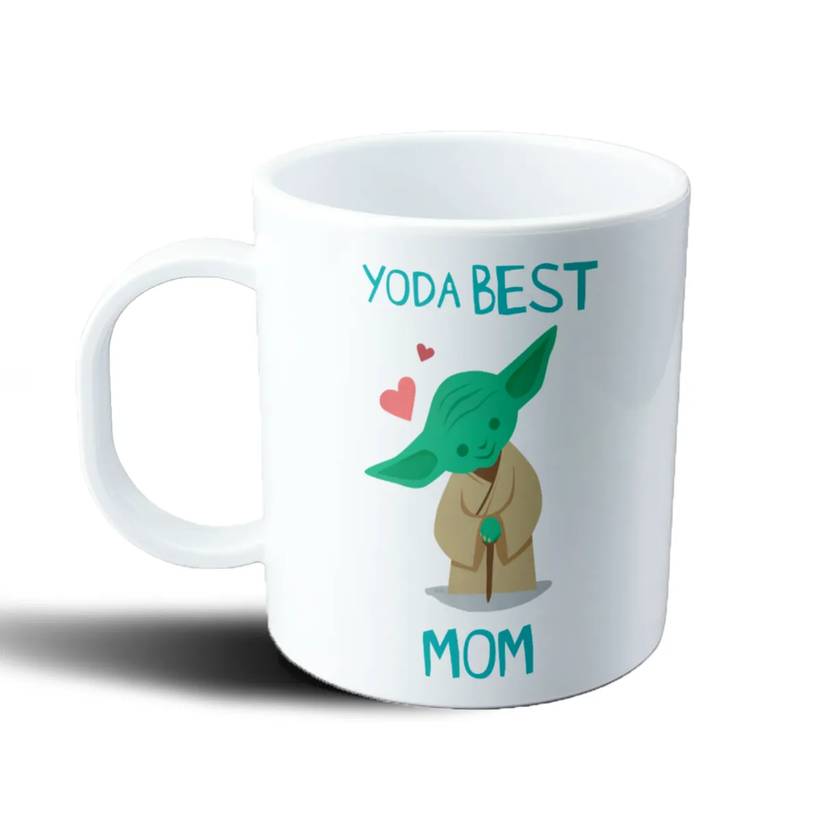 Taza de Plástico Yoda Best Mom - vista 2