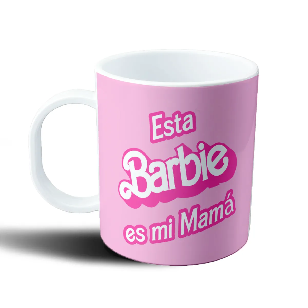 Taza de Plástico Barbie Esta Barbie es mi Mamá - vista 2