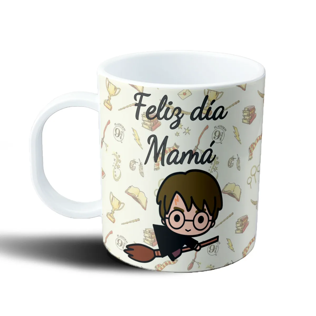 Taza de Plástico Harry Potter Chibi Feliz Día Mamá - vista 2