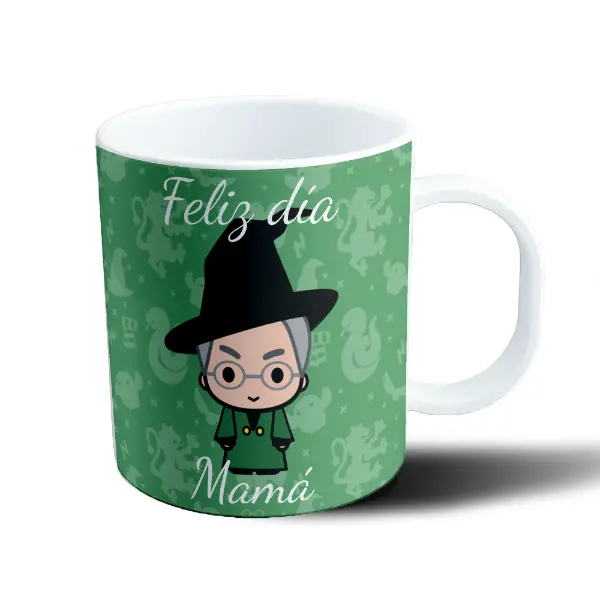Taza de Plástico Harry Potter Profesora McGonagall Feliz día Mamá