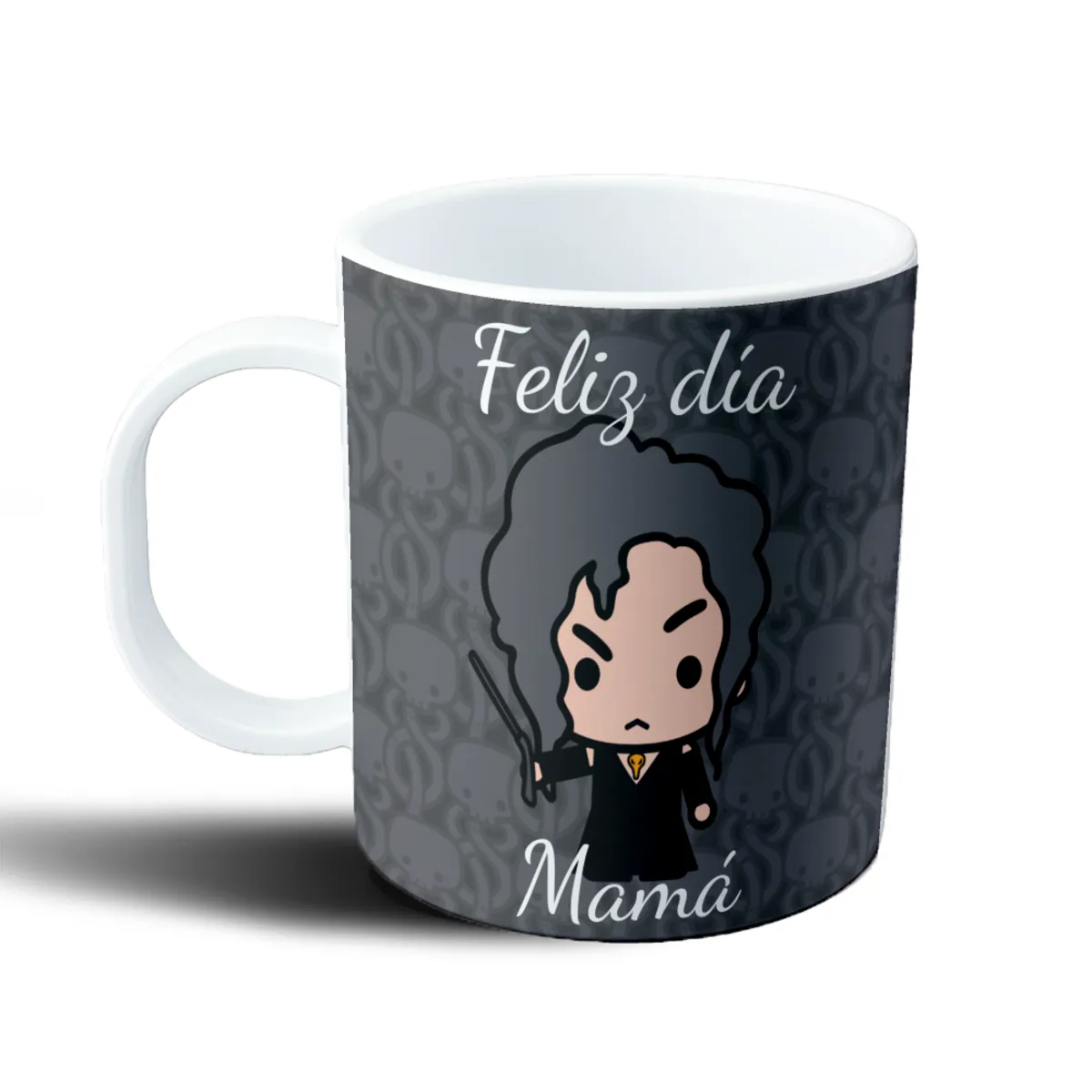 Taza de Plástico Harry Potter Bellatrix Lestrange Feliz Día Mamá - vista 2