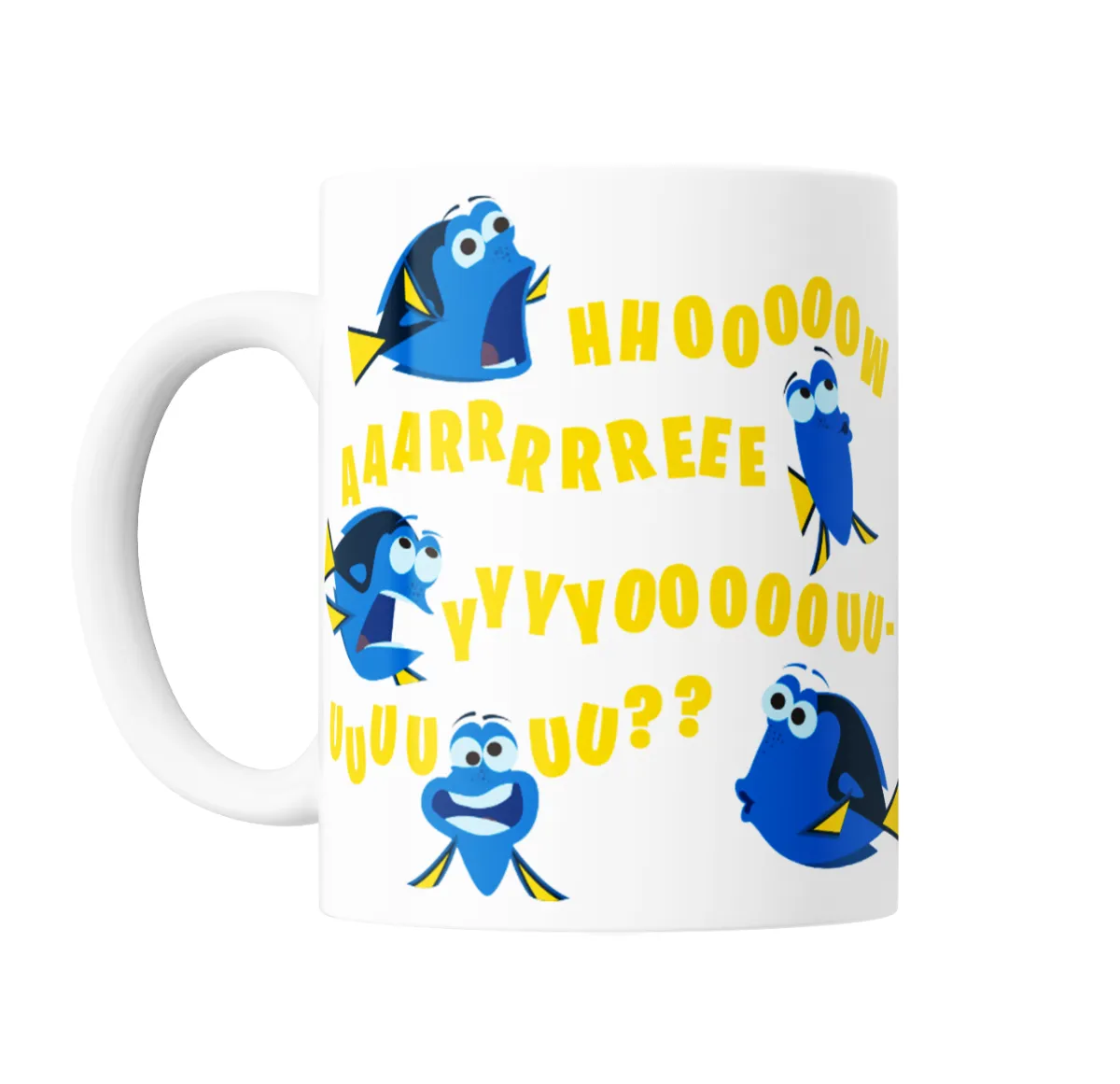 Taza de Cerámica Buscando a Dory Dory Expresiones - vista 2