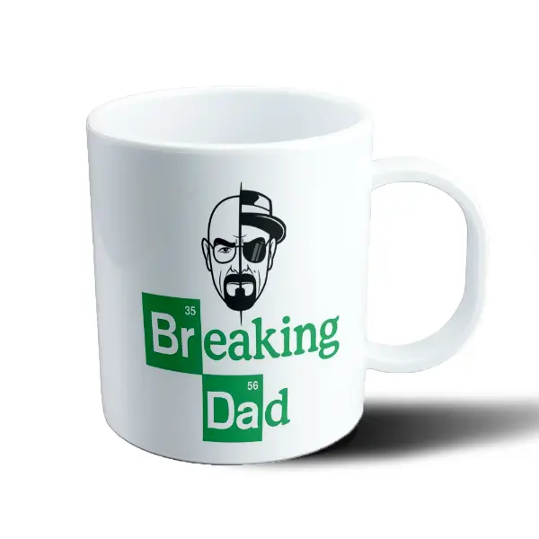 Taza de Plástico Breaking Dad Día del Padre