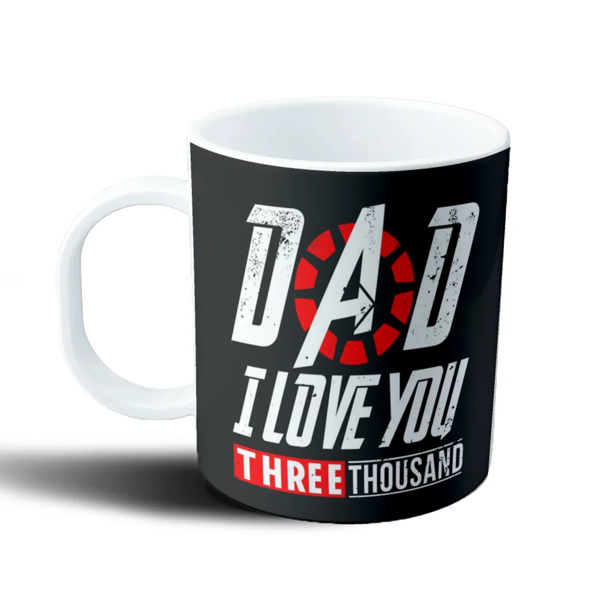 Taza de Plástico Avengers Dad I Love You 3000 - vista 2