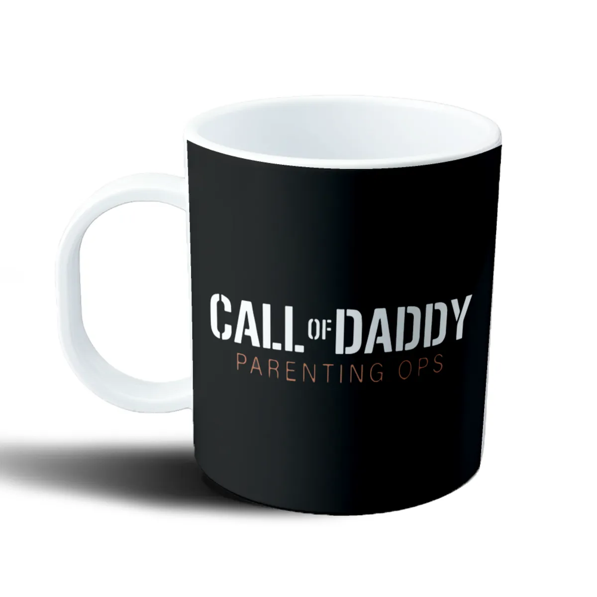 Taza de Plástico Call of Daddy Parenting Ops - vista 2